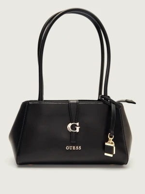Guess Torebka na ramię CARRIE GRLFRND czarny