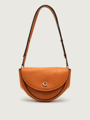Guess Torebka na ramię Coleen brązowy