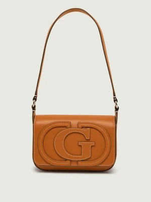 Guess Torebka na ramię Ruby brązowy
