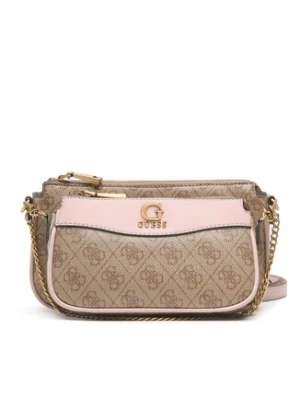 Guess Torebka Nell Logo (SB) Mini Bags HWSB87 35700 Brązowy