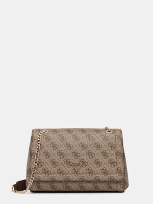Guess torebka NOELLE kolor beżowy HWBG96 72210