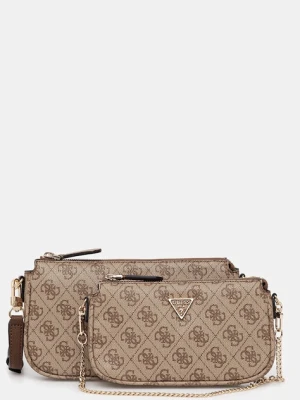 Guess torebka NOELLE kolor beżowy HWBG96 72710