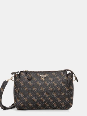 Guess torebka NOELLE kolor brązowy HWQG96 72120