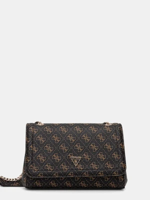 Guess torebka NOELLE kolor brązowy HWQG96 72210