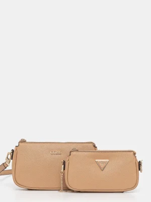 Guess torebka NOELLE kolor brązowy HWZG78 79710