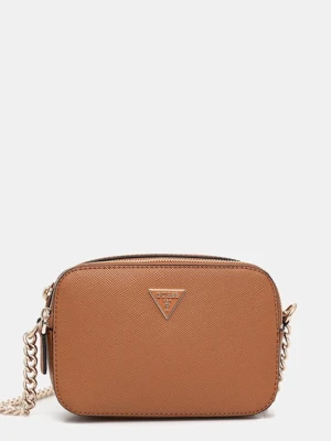 Guess torebka NOELLE kolor brązowy HWZG96 72140