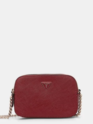 Guess torebka NOELLE kolor czerwony HWZG96 72140