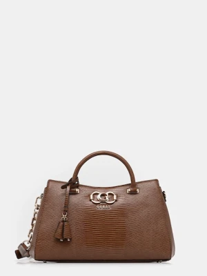 Guess torebka SALINGE kolor brązowy HWKG96 24060