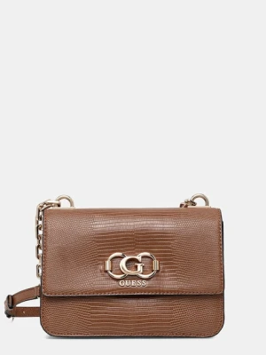 Guess torebka SALINGE kolor brązowy HWKG96 24200