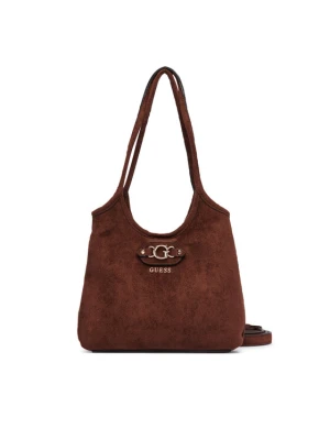 Guess Torebka Samantha Mini HWSG23 13750 Brązowy