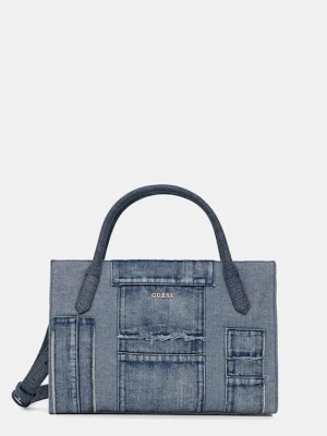 Guess torebka shopper damska jeansowa JODI