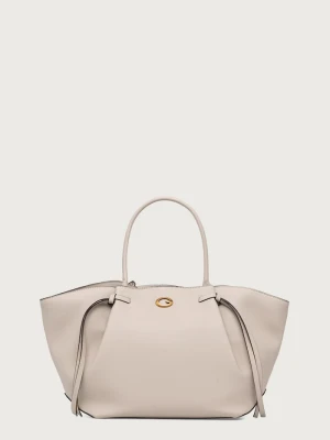 Guess torebka shopper damska z imitacji skóry ALLEGRA beżowy