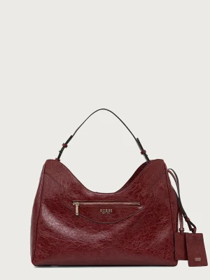 Guess torebka shopper damska z imitacji skóry ANTONIA czerwony