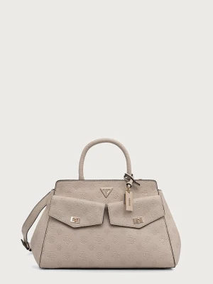 Guess torebka shopper damska z imitacji skóry BLAKE beżowy