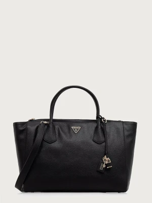 Guess torebka shopper damska z imitacji skóry MARISSA czarny