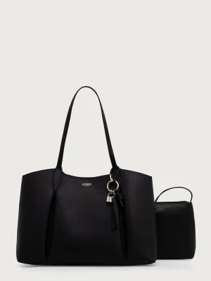 Guess torebka shopper damska z imitacji skóry MELODY czarny