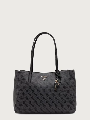 Guess torebka shopper damska z imitacji skóry NOELLE II szary