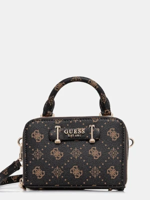 Guess torebka SILIA kolor brązowy HWGP98 90760