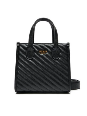 Guess Torebka Silvana 2 Comp Tote HWQV86 65770 Czarny