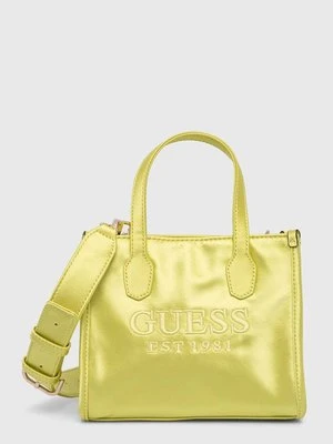 Guess torebka SILVANA kolor zielony HWST86 65770