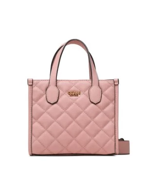 Guess Torebka Silvana (QC) Mini Bags HWQC86 65770 Różowy