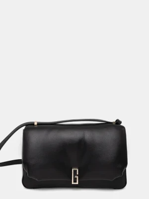 Guess torebka skórzana ALIZEE kolor czarny HWAZAA L5215