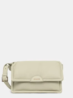 Guess torebka skórzana EVA kolor zielony HWSTPF L5116