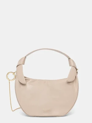 Guess torebka skórzana JOLIE kolor beżowy HWJOAA P5202