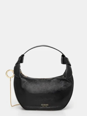 Guess torebka skórzana JOLIE kolor czarny HWJOAA P5202