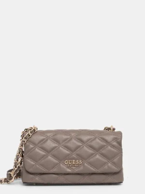 Guess torebka TAMSIN kolor brązowy HWQG96 32210