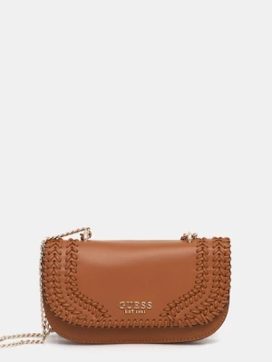 Guess torebka TATUM kolor brązowy HWNG96 67210