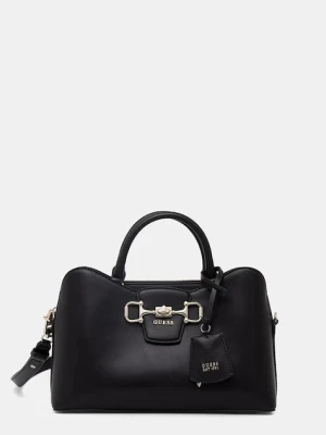 Guess torebka tote damska z imitacji skóry JANIE czarny