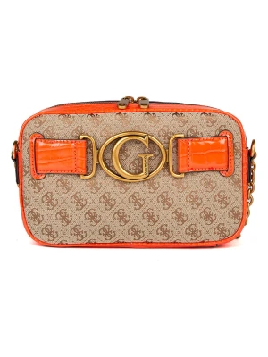 Guess Torebka w kolorze beżowo-pomarańczowym - 25 x 19 x 8 cm rozmiar: onesize