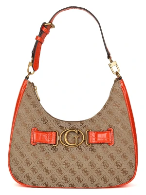 Guess Torebka w kolorze beżowo-pomarańczowym - 30 x 27 x 6 cm rozmiar: onesize