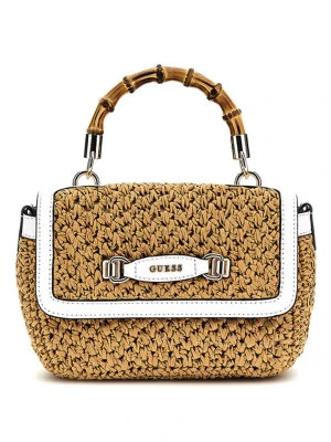 Guess Torebka w kolorze beżowym - 27 x 13 x 6 cm rozmiar: onesize