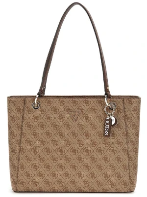 Guess Torebka w kolorze beżowym - 37 x 26 x 9 cm rozmiar: onesize