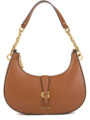 Guess Torebka w kolorze jasnobrązowym - 34 x 23 x 12 cm rozmiar: onesize