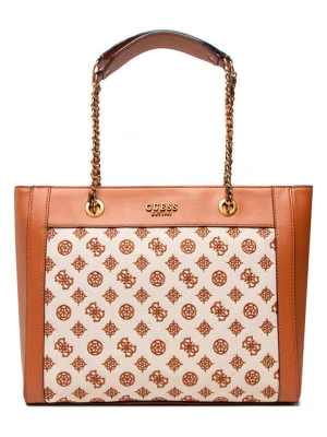 Guess Torebka w kolorze jasnobrązowym - 40,5 x 28 x 12,5 cm rozmiar: onesize