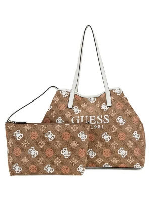 Guess Torebka w kolorze jasnobrązowym - 40 x 31 x 16 cm rozmiar: onesize