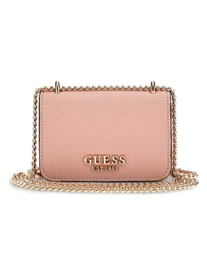 Guess Torebka w kolorze jasnoróżowym - 12 x 8 x 3 cm rozmiar: onesize