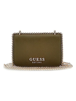 Guess Torebka w kolorze oliwkowym - 12 x 8 x 3 cm rozmiar: onesize