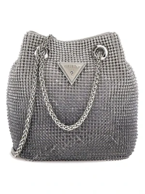 Guess Torebka w kolorze srebrno-szarym - 15 x 15 x 10 cm rozmiar: onesize