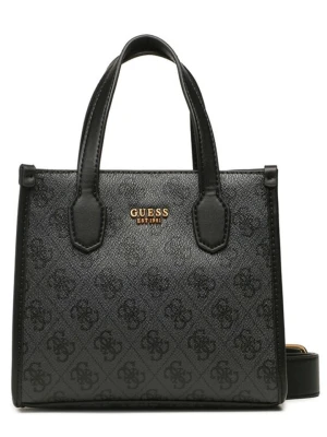 Guess Torebka w kolorze szaro-czarnym - 20 x 17 x 10 cm rozmiar: onesize