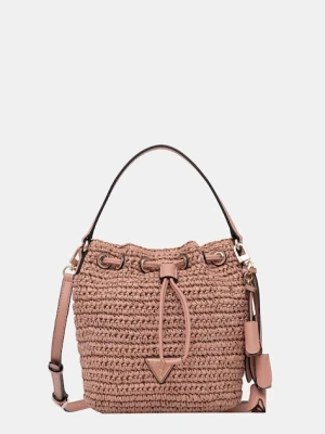 Guess torebka worek damska pleciona OFELIA