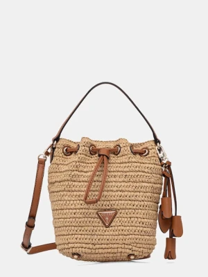 Guess torebka worek damska pleciona OFELIA