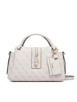 Guess Torebka Yvonne Logo HWSG23 78060 Kremowy