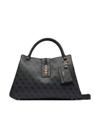 Guess Torebka Yvonne Logo HWSG23 78220 Szary ciemny