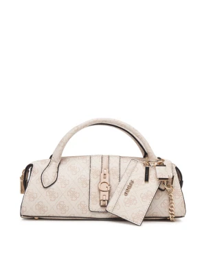 Guess Torebka Yvonne Logo Mini HWSG23 78760 Beżowy jasny