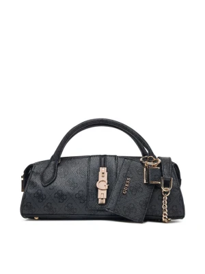 Guess Torebka Yvonne Logo Mini HWSG23 78760 Szary ciemny