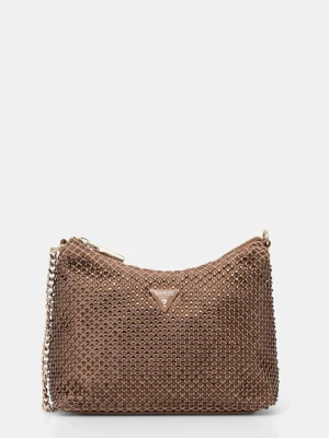 Guess torebka ZALINA kolor brązowy HWCE93 50170